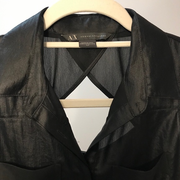 Armani Exchange Sleeveless Blouse - Picture 6 of 6